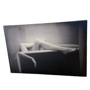 Monochrome Bath Print